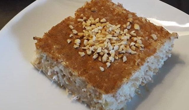 Aslan sütü tatlısı tarifi