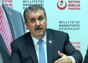 BBP lideri Destici: HDP’yi İYİ Parti’ye tercih etmiş oldular