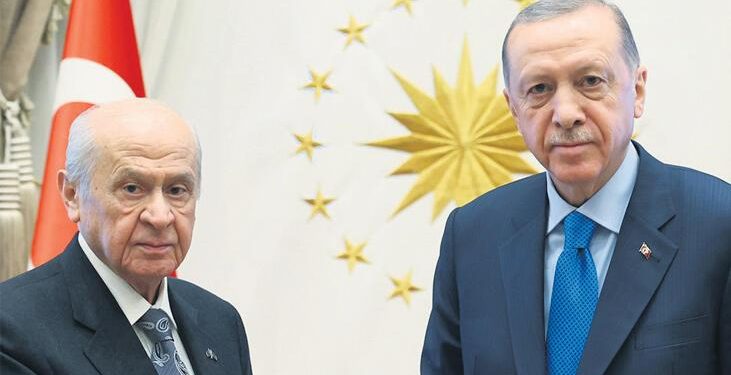 Erdoğan ve Bahçeli görüştü