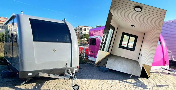 İzmir’de tiny house ve karavanlara talep arttı