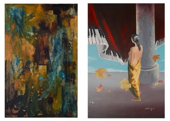 Rengarenk bir bahar sergisi