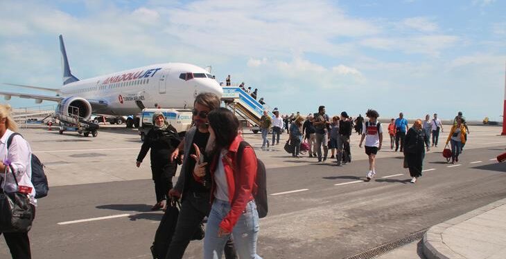 Rize-Artvin Havalimanı’nı 9 ayda 691 bin 961 yolcu kullandı