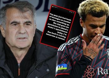 Şenol Güneş ‘ulaşamıyoruz’ demişti! Dele Alli’den açıklama geldi: Geri dönüyorum