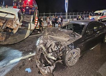 Adana’da korkunç kaza! Otomobil 100 metre sürüklendi: 1 ölü, 1 yaralı