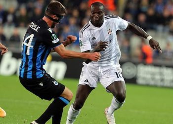 Cenk Tosun’dan hayat öpücüğü! Beşiktaş, Brugge deplasmanında 1 puanı kaptı