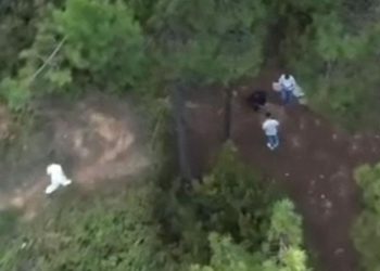 Uyuz hastası ormana özel tulumla girdi! Adım adım izlendi, kimliği şoke etti