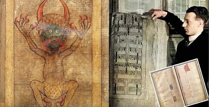 Eksik 10 sayfasının akıbeti bilinmiyor! Dünyanın günah dolu en büyük kitabı