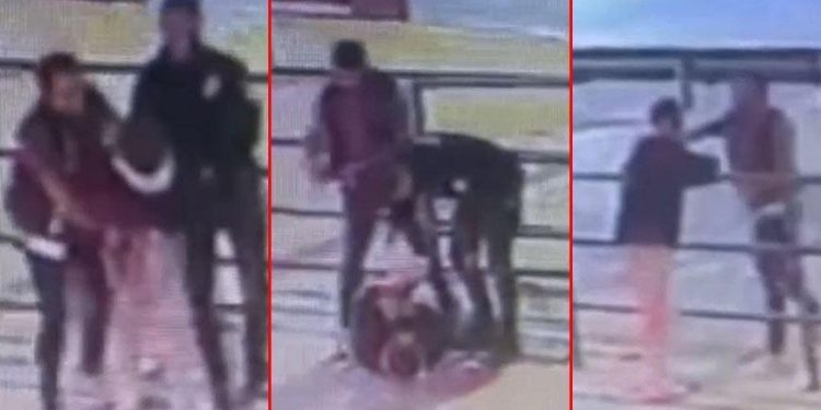 Şüpheliyle fevri olarak güç kullanan polis ile bekçi açığa alındı