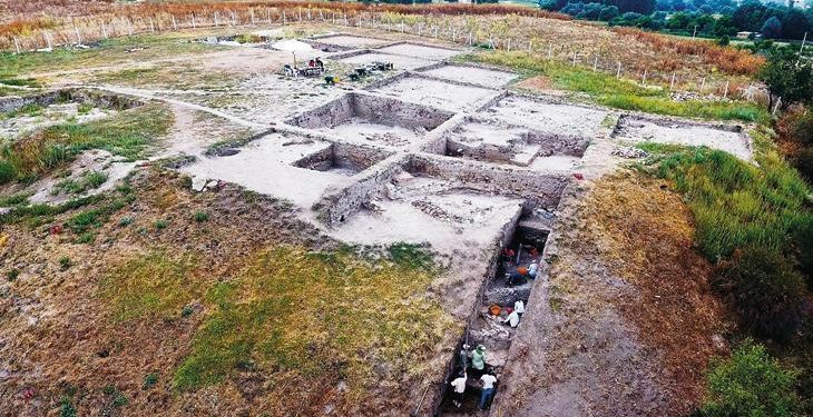 Tavşanlı Höyük’te önemli buluntu: İnsan derisi yanarak korundu